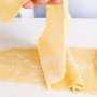 Fresh wholemeal pasta
