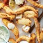 Fritto misto with dragoncello mayonnaise