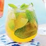 Ginger and mint rum