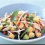 Ginger chicken and baby corn salad