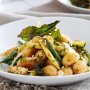 Gnocchi polonaise with beans and burnt butter