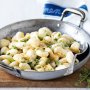 Gnocchi with burnt butter and oregano