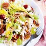 Grape, chicken and pearl couscous salad