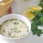 Greek lemon soup (Avgolemono)