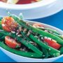 Green bean and cherry tomato salad