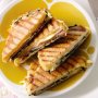 Grilled cheese, prosciutto and anchovy panini