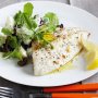 Grilled snapper with yoghurt potatoes