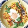 Indian pilaf with eggs