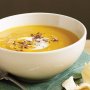 Indian spiced parsnip soup