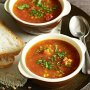 Indian spiced red lentil soup