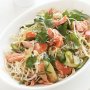 Japanese noodles with smoked ocean trout