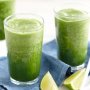 Kale, lime and coconut water green smoothie