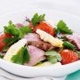 Lamb, tomato & artichoke salad