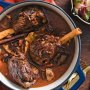 Lamb shanks with Middle Eastern flavours