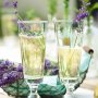 Lavender champagne cocktail