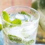 Lime and mint sodas