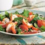 Lobster, pink grapefruit and mixed herb salad