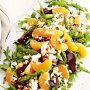 Mandarin, asparagus and baby beetroot salad