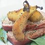 Meatloaf with rosemary pears