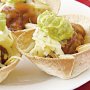 Mexican meatball cups