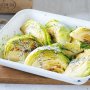 Miniature cabbage with mustard & dill sauce
