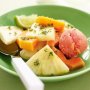 Minted-papaya pineapple salad