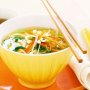 Miso udon noodle soup