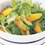 Mixed leaf & orange salad with sesame