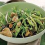 Mushroom & asparagus salad with vinaigrette