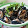 Mussels in coconut and lemongrass broth