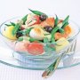 Nicoise salad with salmon