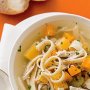 Old-fashioned chicken noodle soup