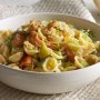 Orecchiette with salmon & fennel seed crumbs