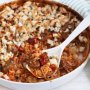 Oven-baked rice casserole