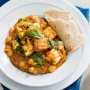 Paneer, spinach & chickpea curry