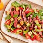 Panzanella steak salad