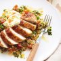 Paprika chicken with quinoa tabbouleh