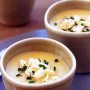 Parsnip & potato soup with feta