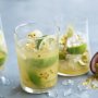Passionfruit and lime cooler