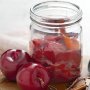 Plum and red wine relish