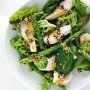 Poached chicken with asparagus & sesame