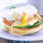 Poached egg with hollandaise