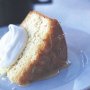 Polenta cake with citrus syrup