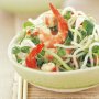 Prawn and rice noodle salad