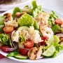 Prawn panzanella salad