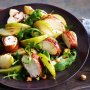Prosciutto chicken with pear & hazelnut salad