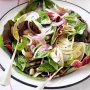 Radicchio, fennel and borlotti bean salad