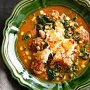 Ribollita with Italian pork meatballs