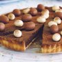 Rich chocolate Easter egg tart