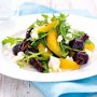 Roast beetroot salad with orange & goats cheese